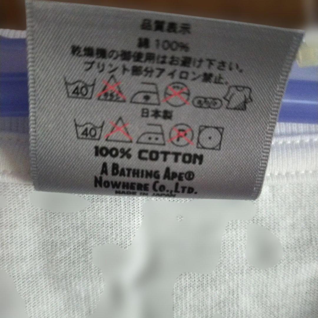 A BATHING APE ａｌｉｆｅ プリント　ロンＴ Lサイズ 未使用