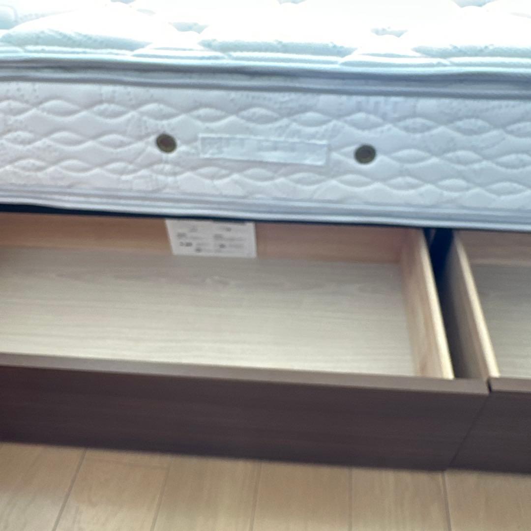 Simmons Beautyrest セミダブルマットレス とフレームセット販売