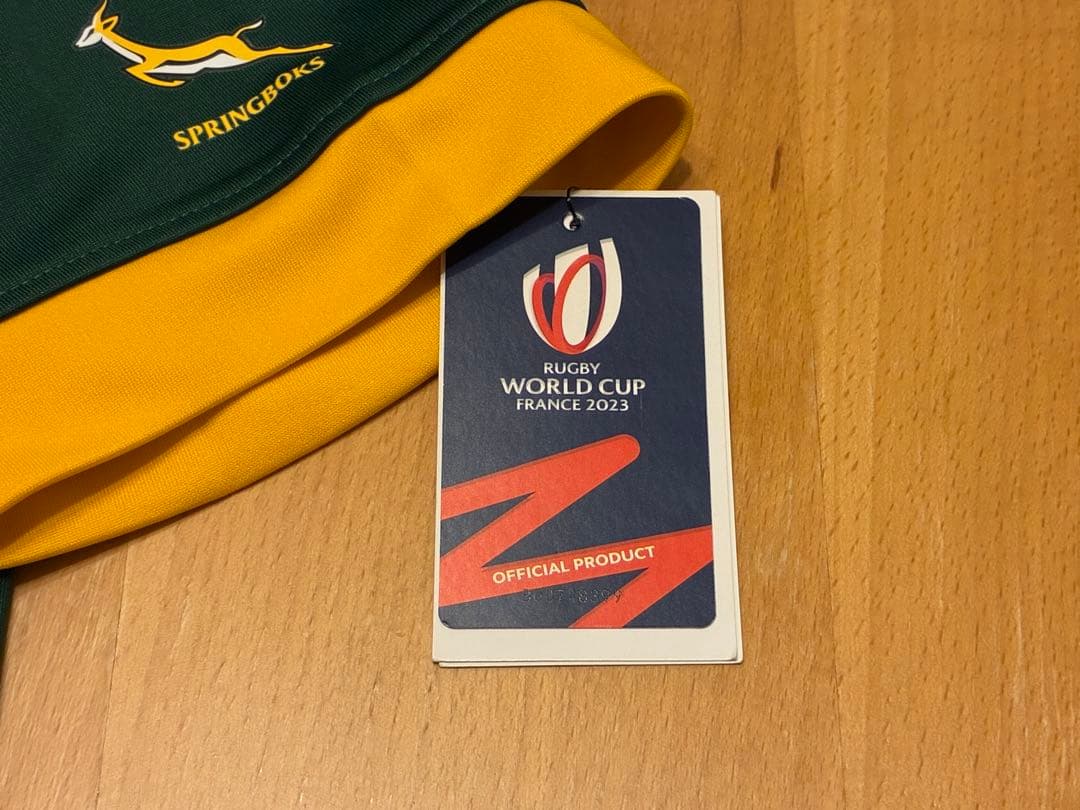 ラグビーワールドカップ 2023 南アフリカ代表 限定版 チャンピオンジャージ