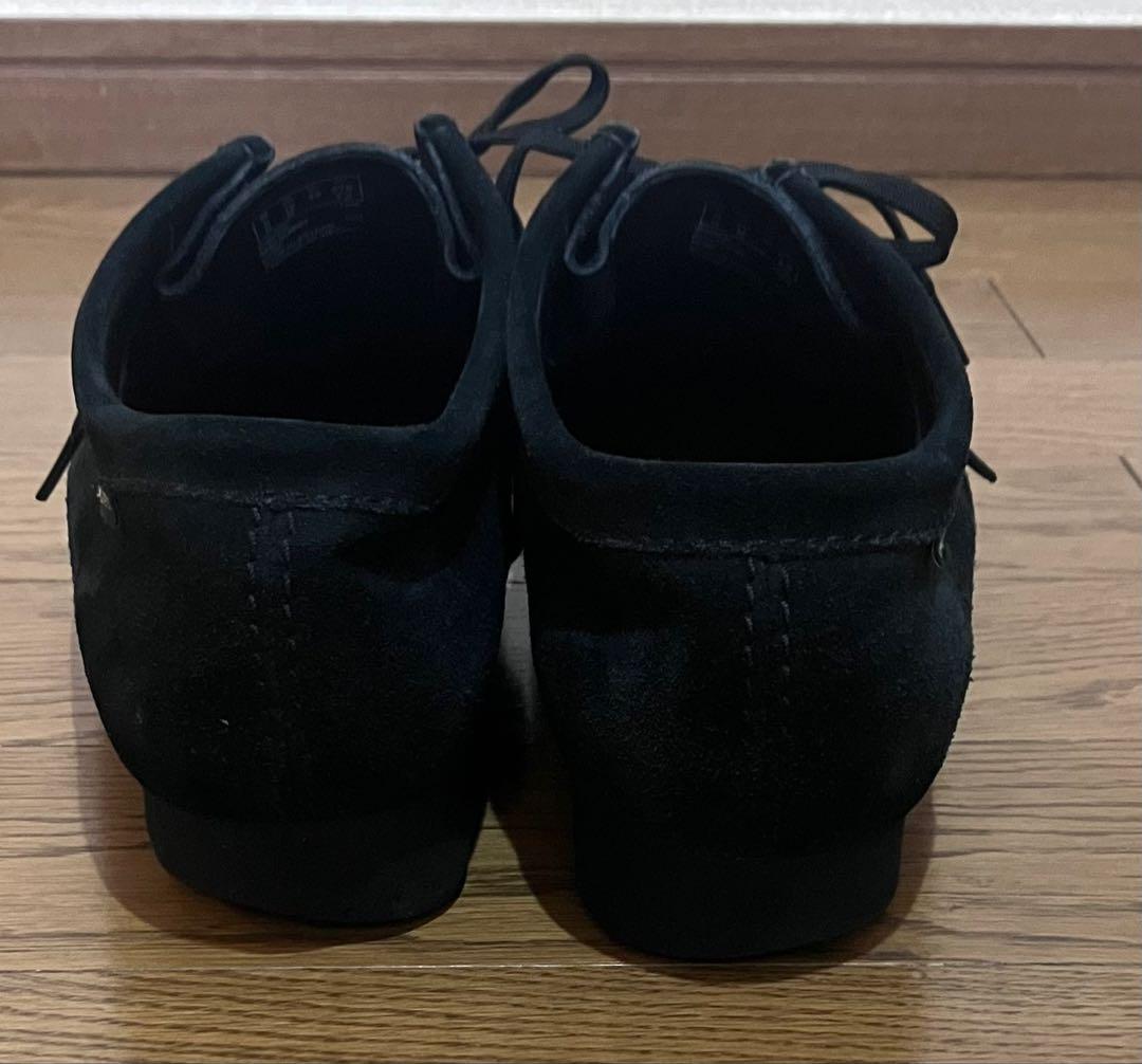 定価34,100 27cm クラークス ワラビー ゴアテックス ブラック
