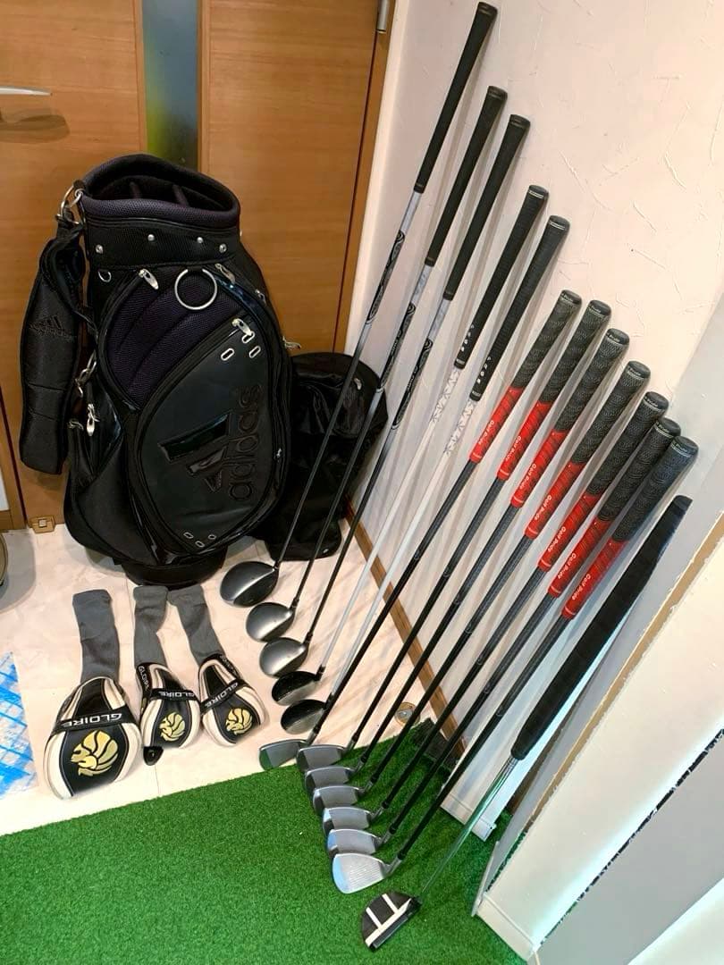 豪華　良品　ゴルフクラブ フルセット　PRGR/ID テーラーメイド/グローレ