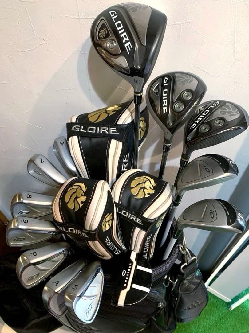 豪華　良品　ゴルフクラブ フルセット　PRGR/ID テーラーメイド/グローレ