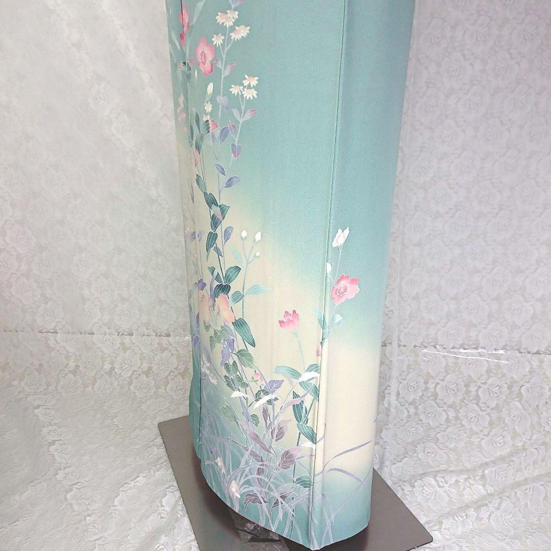 ●☆正絹 訪問着 4点 フルセット 入学式 卒業式 結婚式 お宮参り 七五三