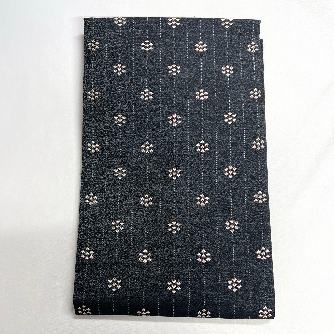 専用　名古屋帯　菱　二階菱　縦縞　着物　帯　037k