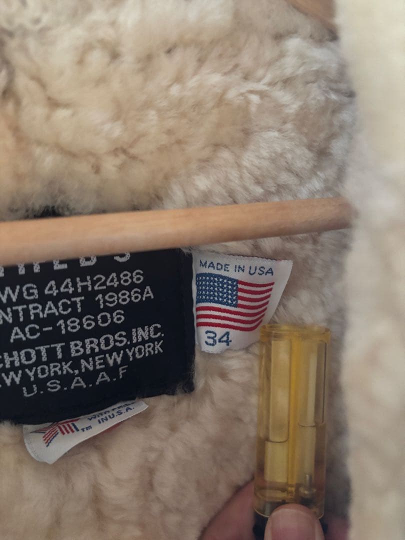 ジャケット・アウター schott B-3