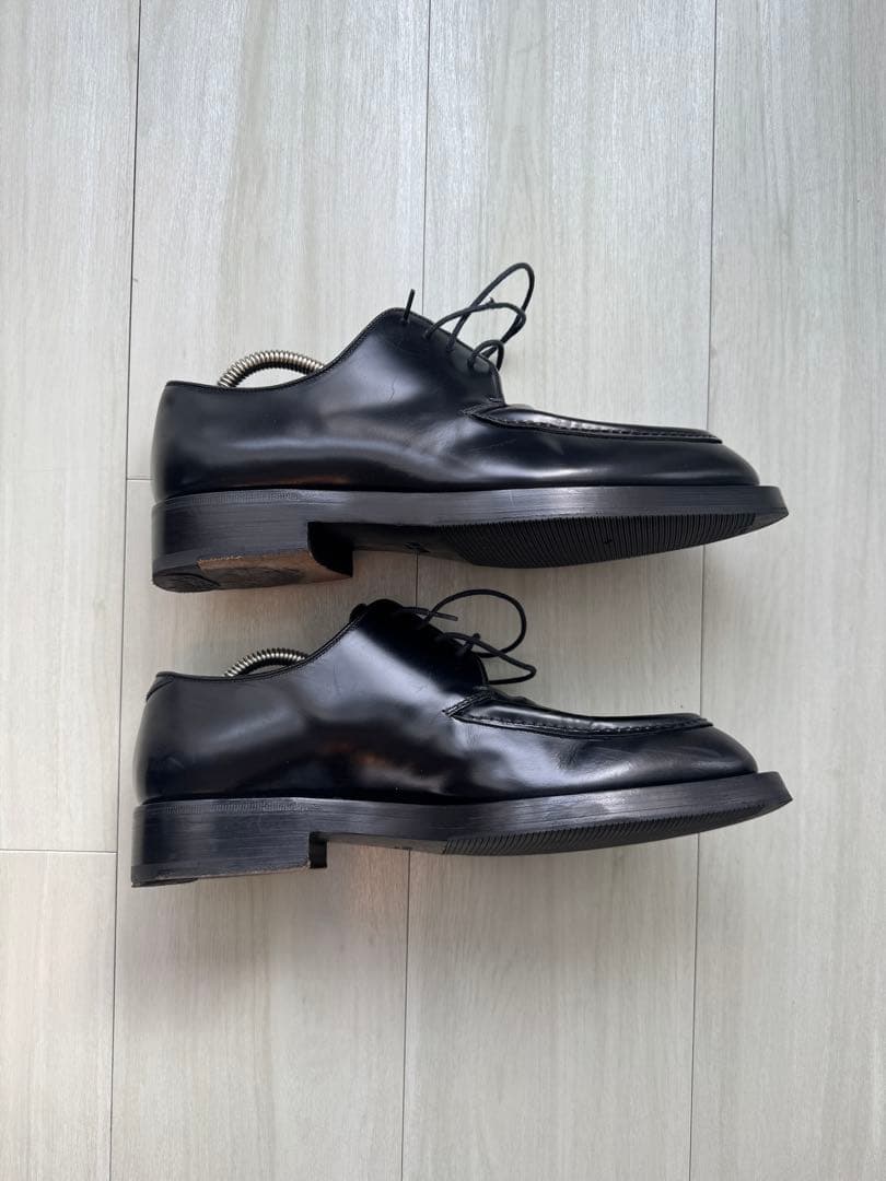 靴 PRADA Leather U-Tip Derby Shoes 13aw