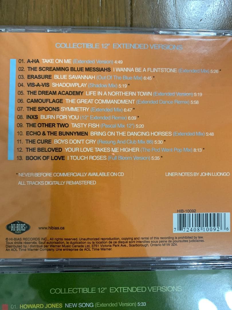 80年代希少「レトロアクティブ」海外オムニバス6枚組rétroremix2枚組