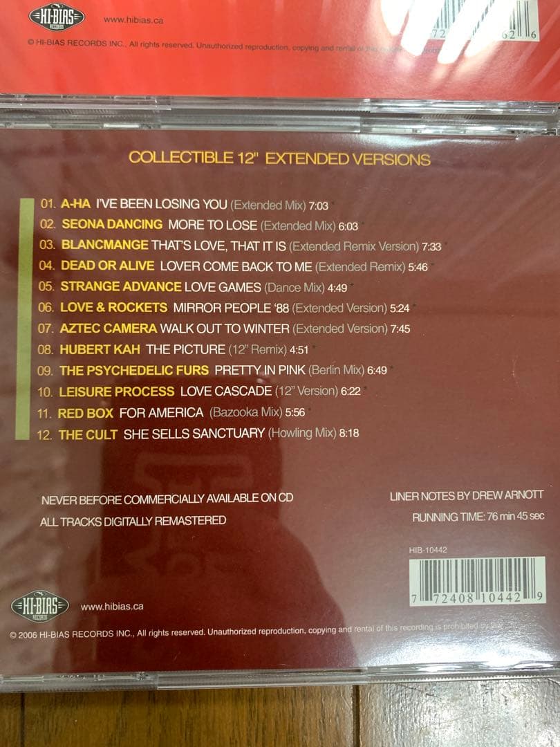 80年代希少「レトロアクティブ」海外オムニバス6枚組rétroremix2枚組