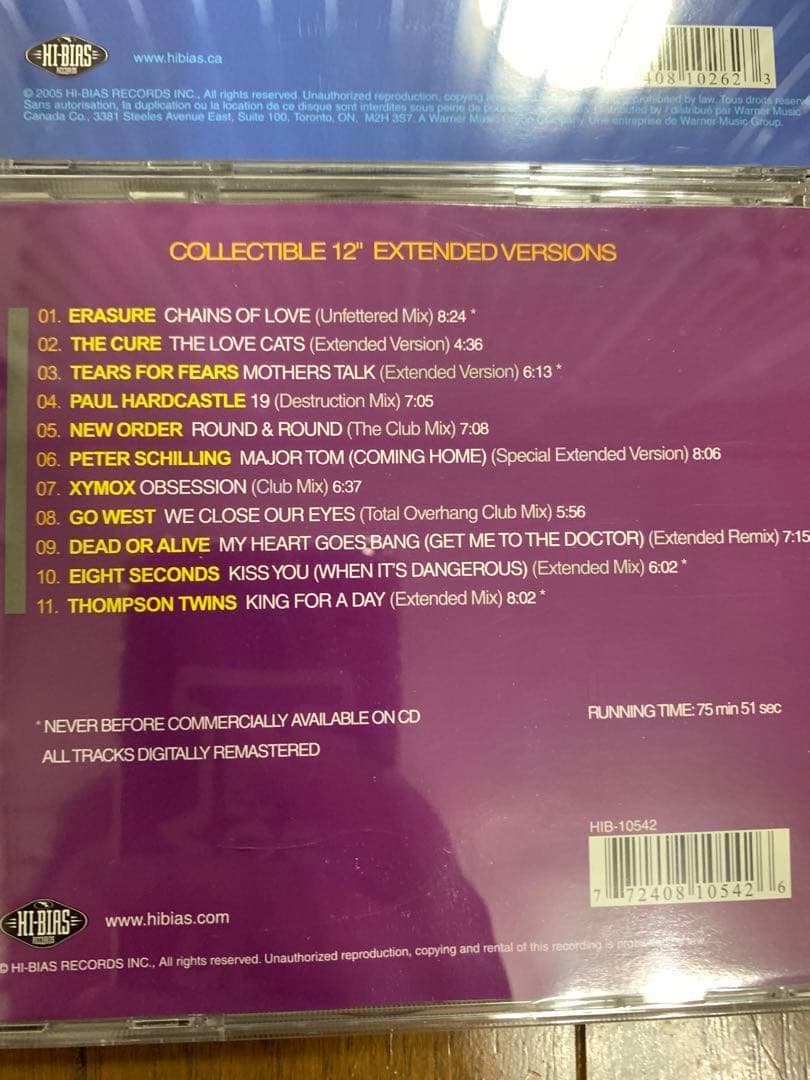 80年代希少「レトロアクティブ」海外オムニバス6枚組rétroremix2枚組