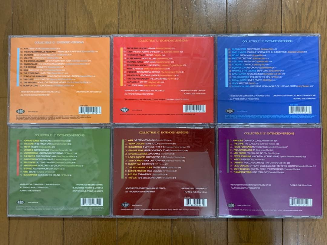 80年代希少「レトロアクティブ」海外オムニバス6枚組rétroremix2枚組