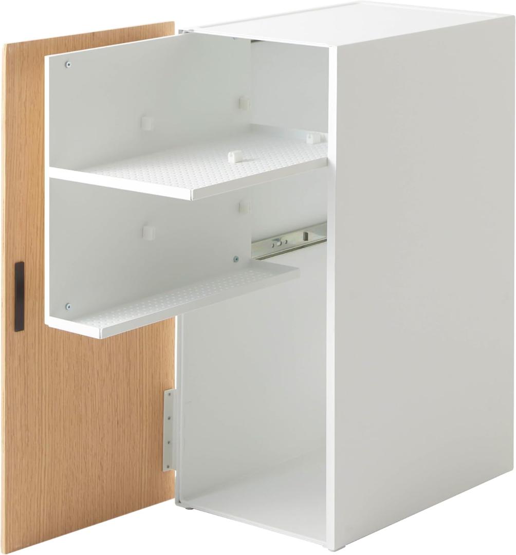 【新品】ゲーム機収納ラック 山崎実業 白【 完成品 】