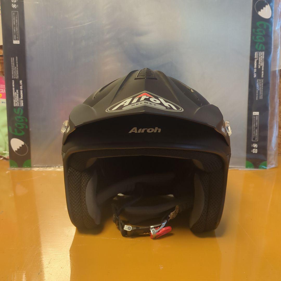 Airoh ジェットヘルメット マットブラック