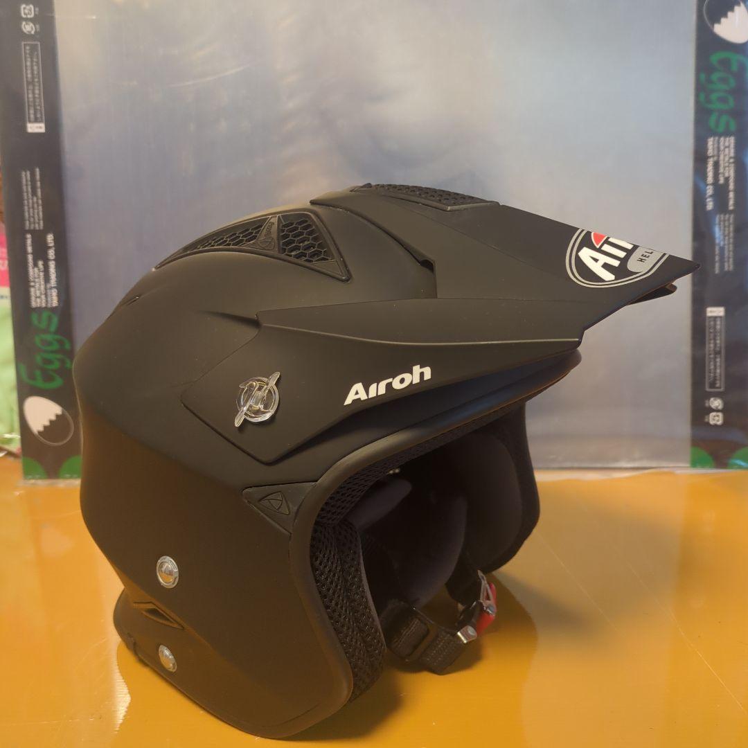 Airoh ジェットヘルメット マットブラック
