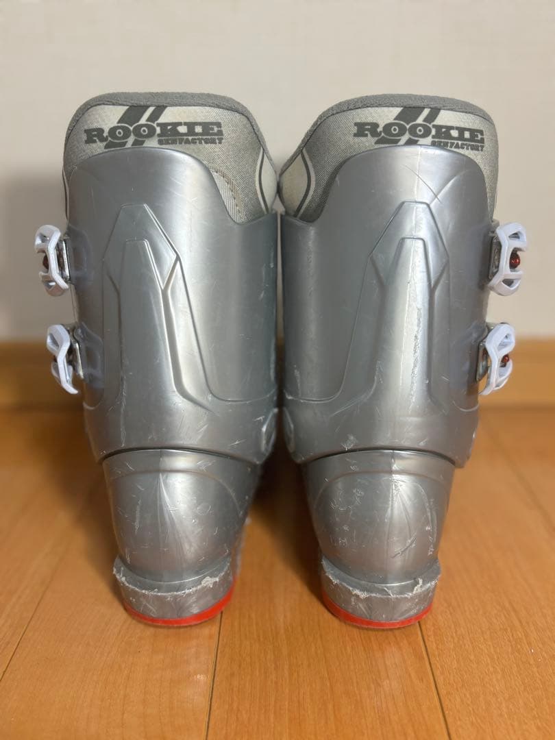 【中古】KAZUMA SPAX Jスキー板126cm、ブーツ、ストックセット