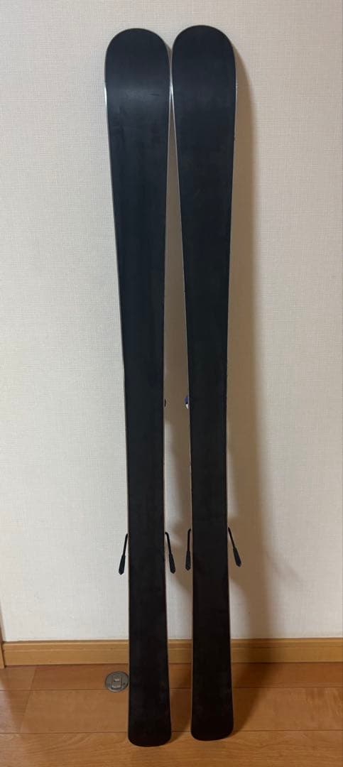 【中古】KAZUMA SPAX Jスキー板126cm、ブーツ、ストックセット