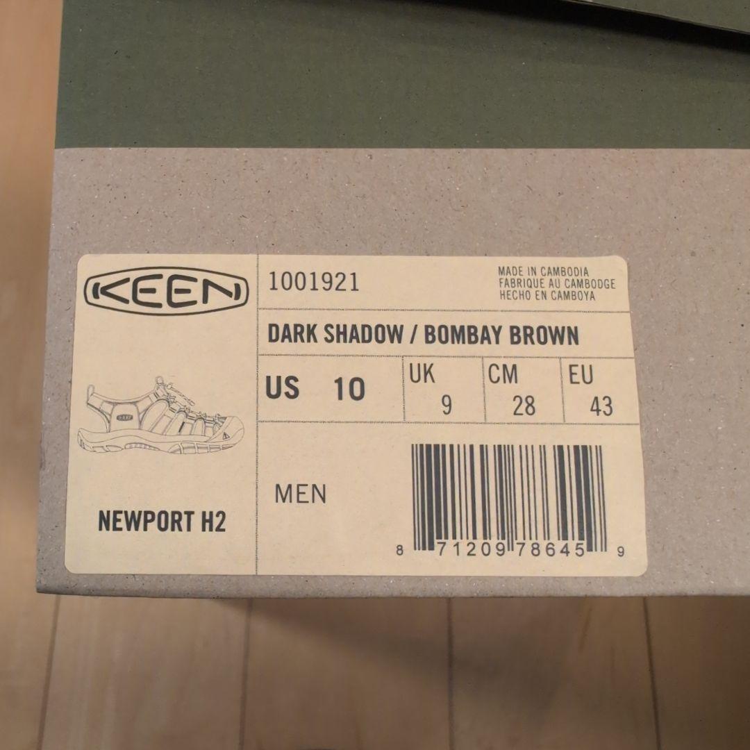 【新品未使用希少品】KEENキーン NEWPORT H2 ニューポートサンダル