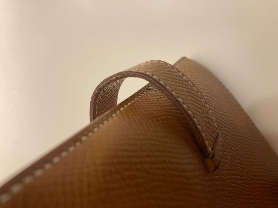 エルメス　ベアンコンパクト　ゴールド