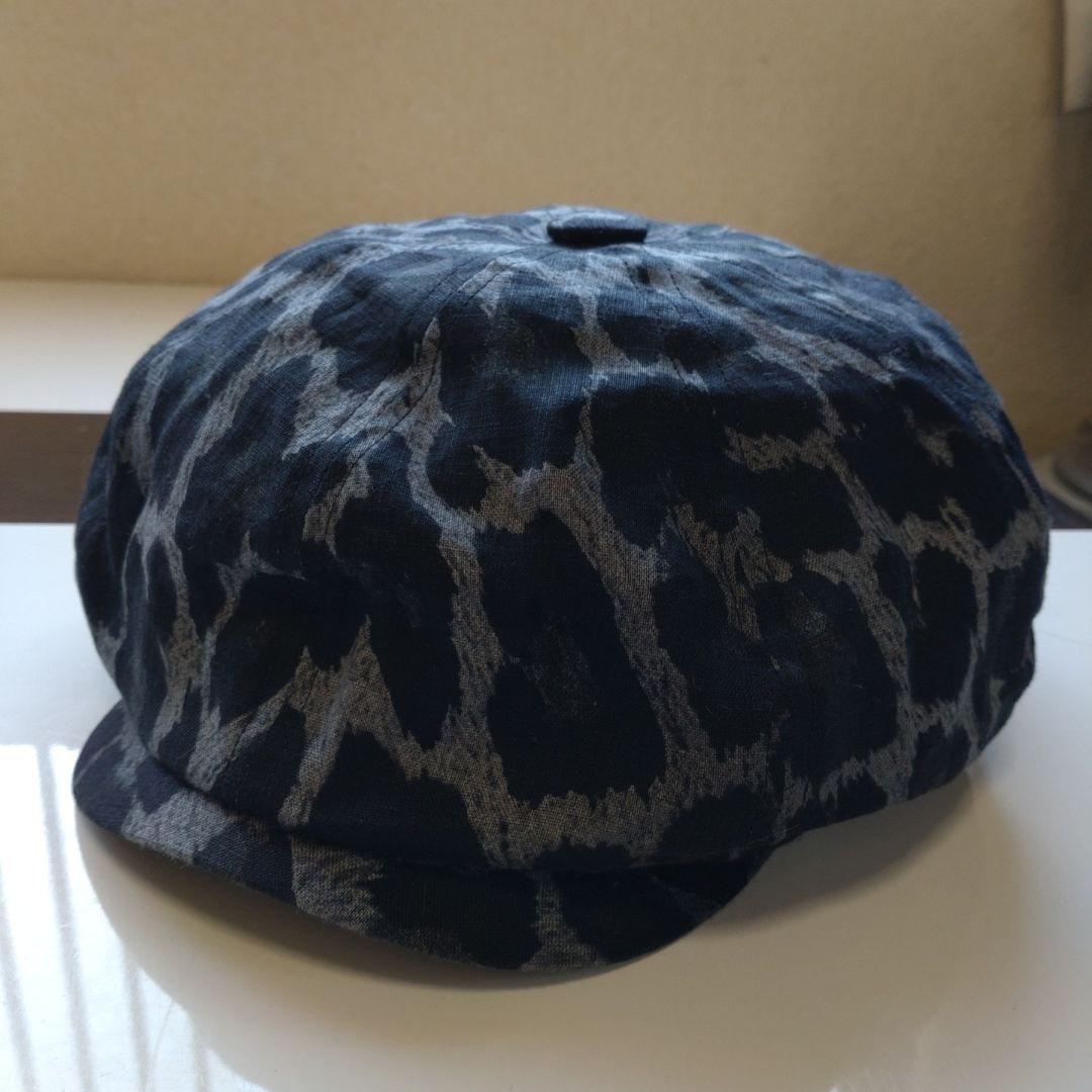 ルードギャラリー レオパード キャスケット グレー チバユウスケ