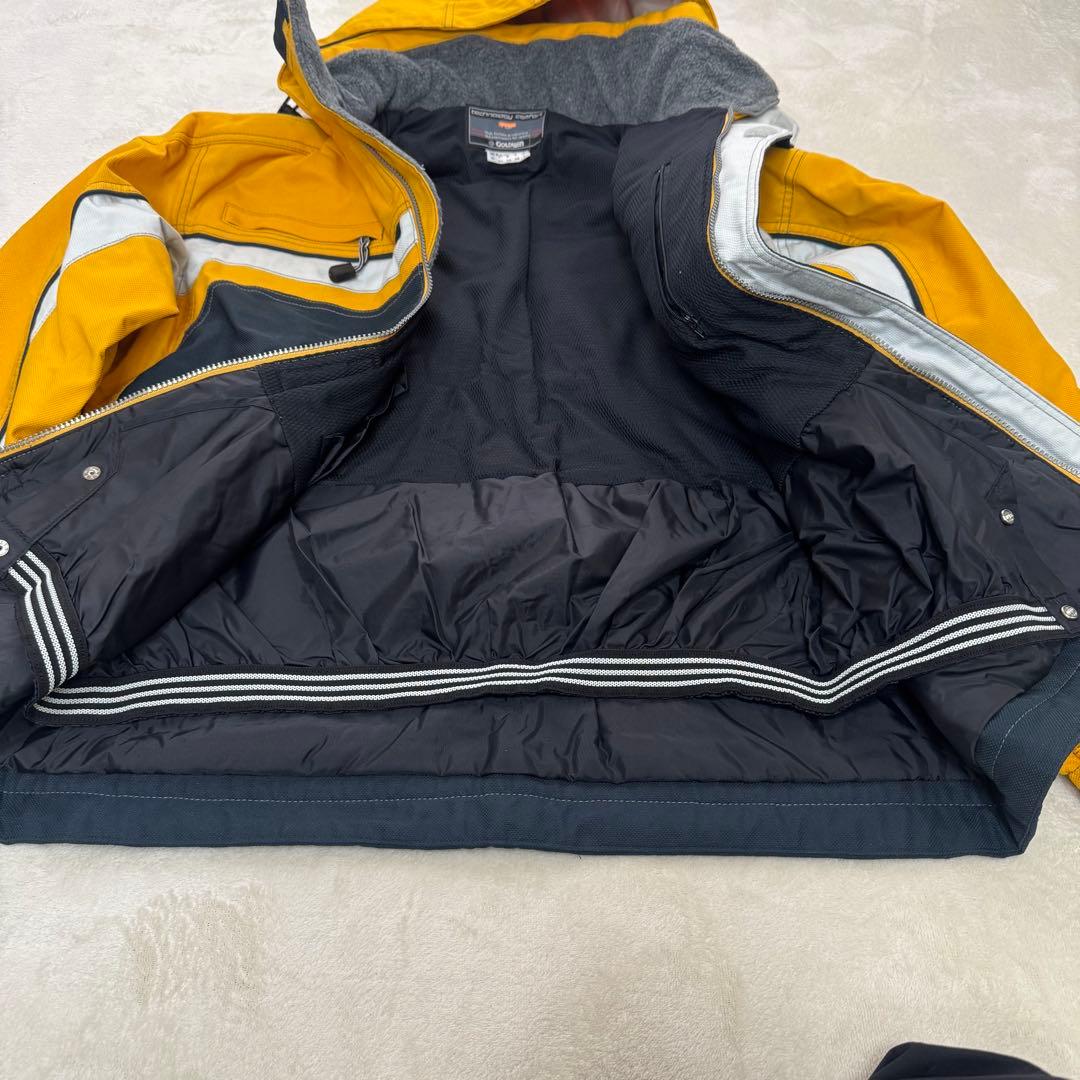 ゴールドウイン　スキーウェア　紺黄色　L 男性用　手袋プレゼント