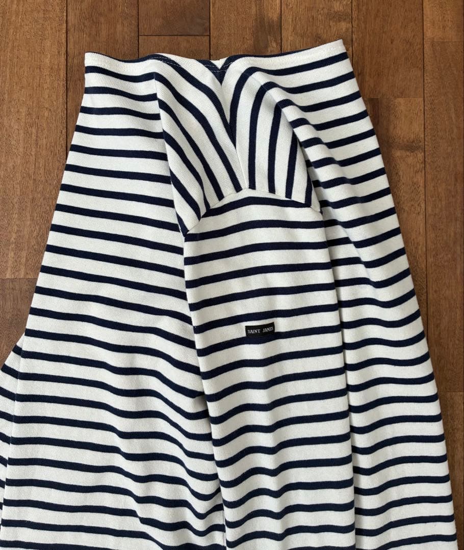 2点セット　　SETTO コンフォートニットベスト＋セントジェームのボーダー