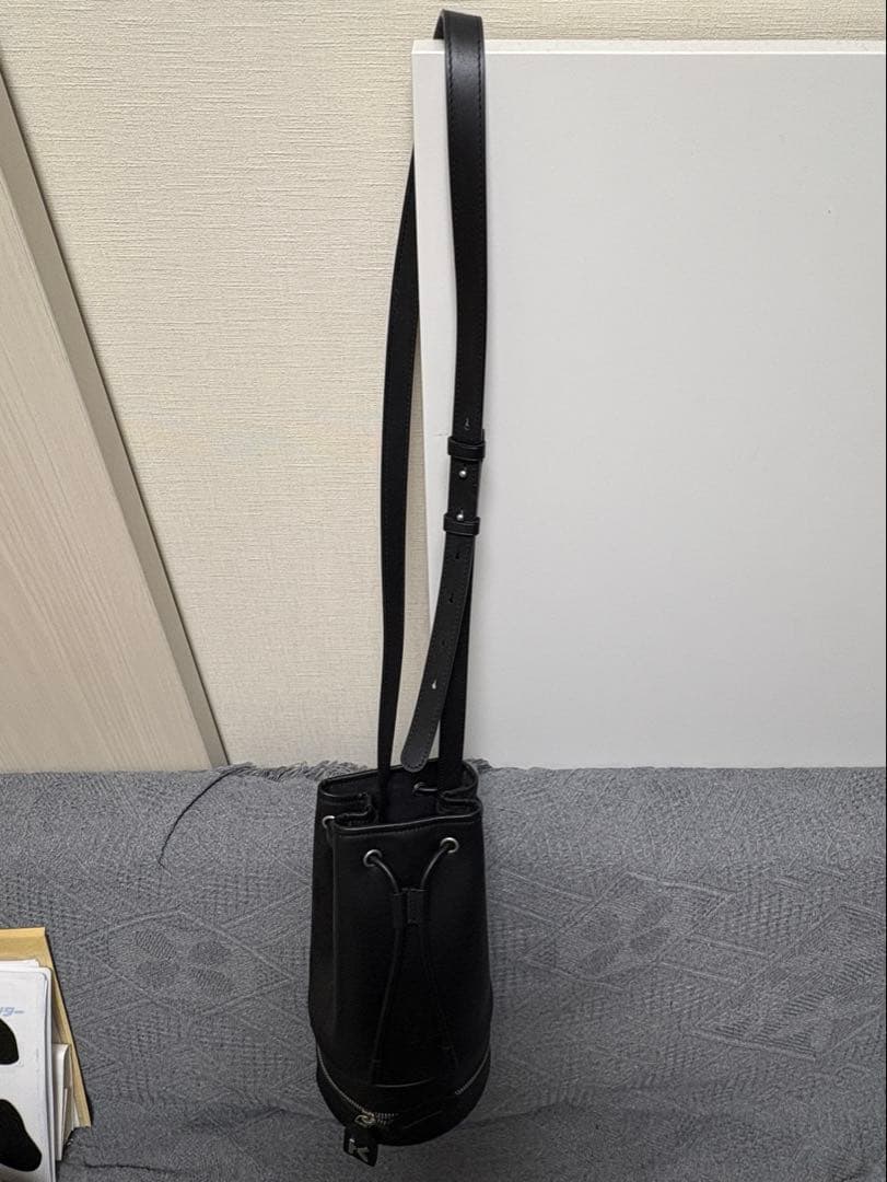 KENZO 筒形バケツ型ショルダーバッグ