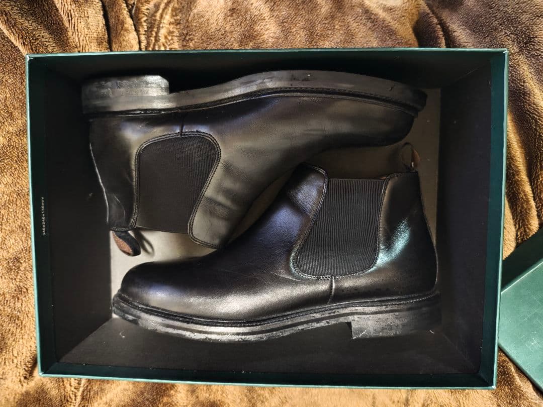 HARROGATE ブラック サイド　size:9.0　カムデン CAMDEN