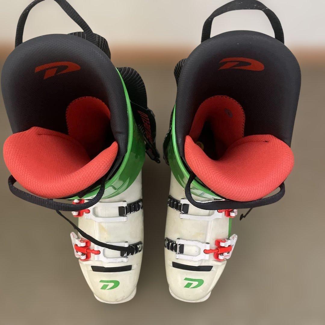 DALBELLO スキー ブーツ ホワイト/グリーン/レッド27.5センチ