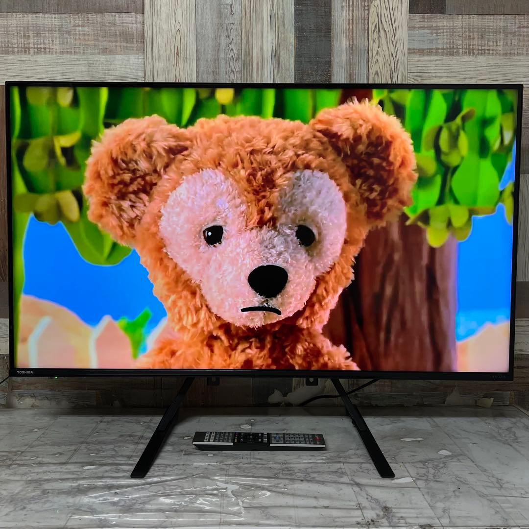リクエスト価格❣️東芝 43V型4Kチューナー内蔵液晶テレビネット動画アプリ多数