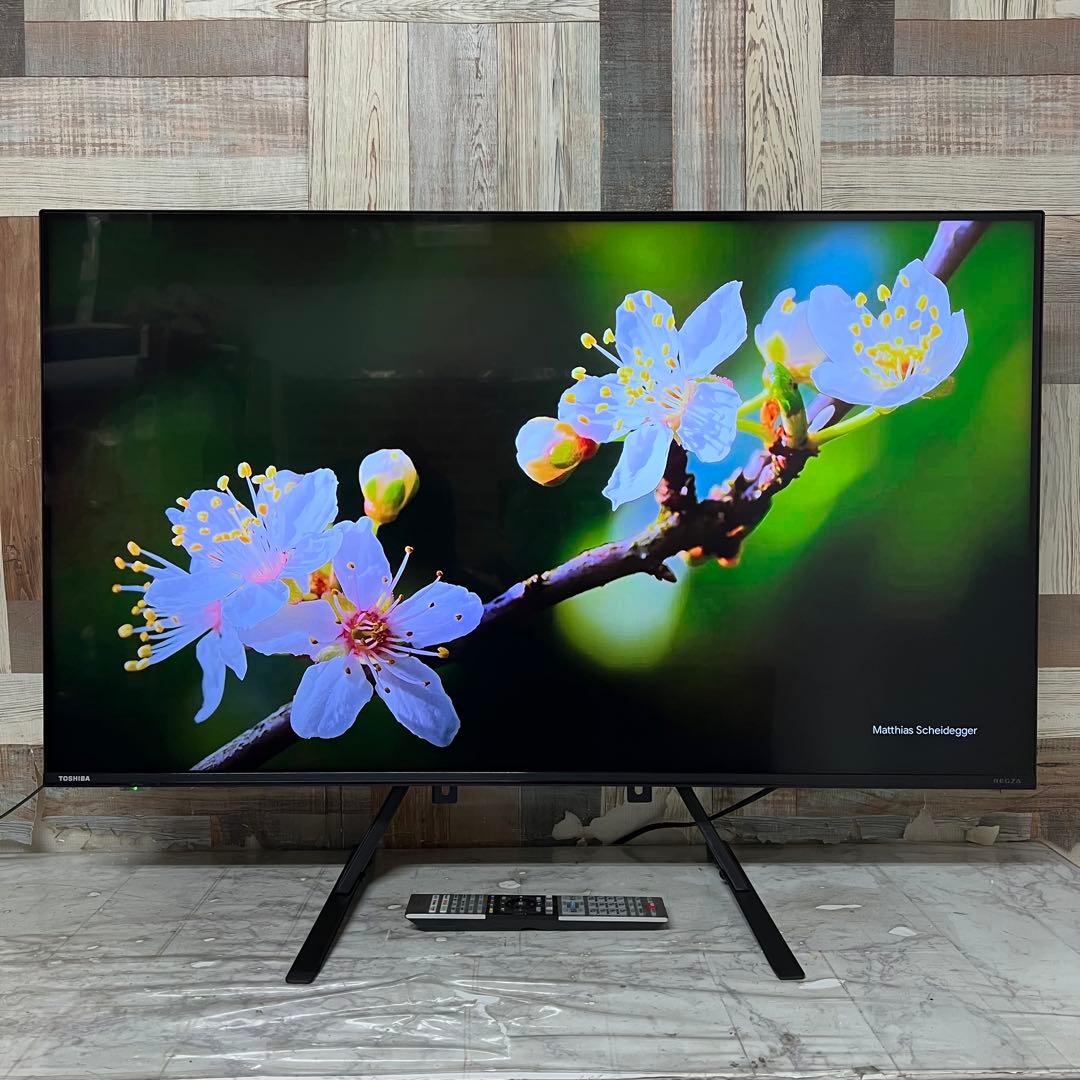 リクエスト価格❣️東芝 43V型4Kチューナー内蔵液晶テレビネット動画アプリ多数