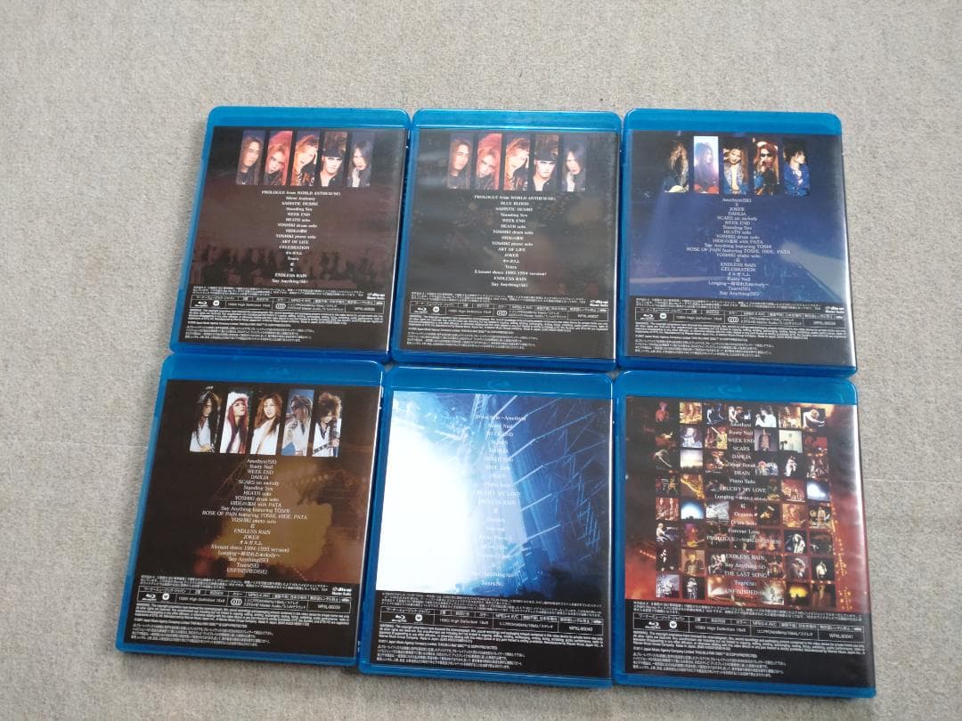 X JAPAN blu−ray BOX正規品
