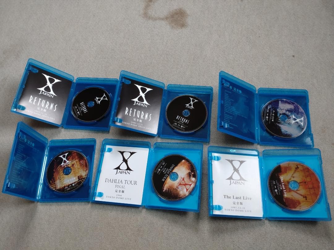X JAPAN blu−ray BOX正規品