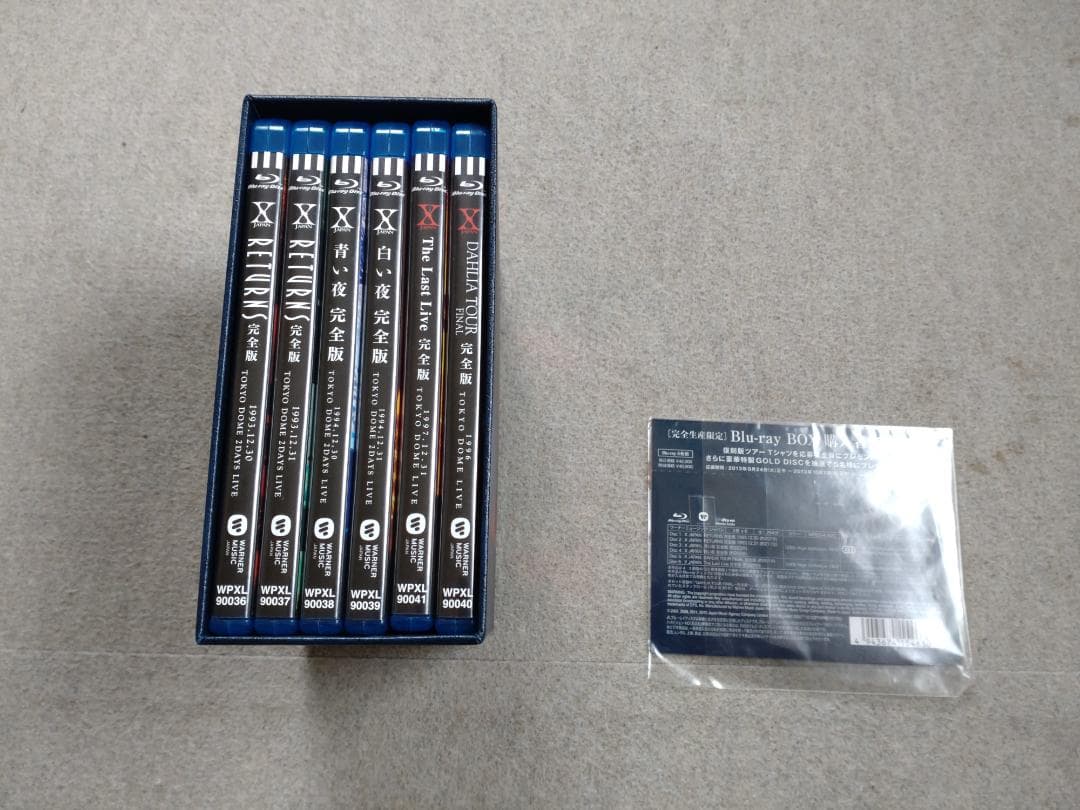 X JAPAN blu−ray BOX正規品