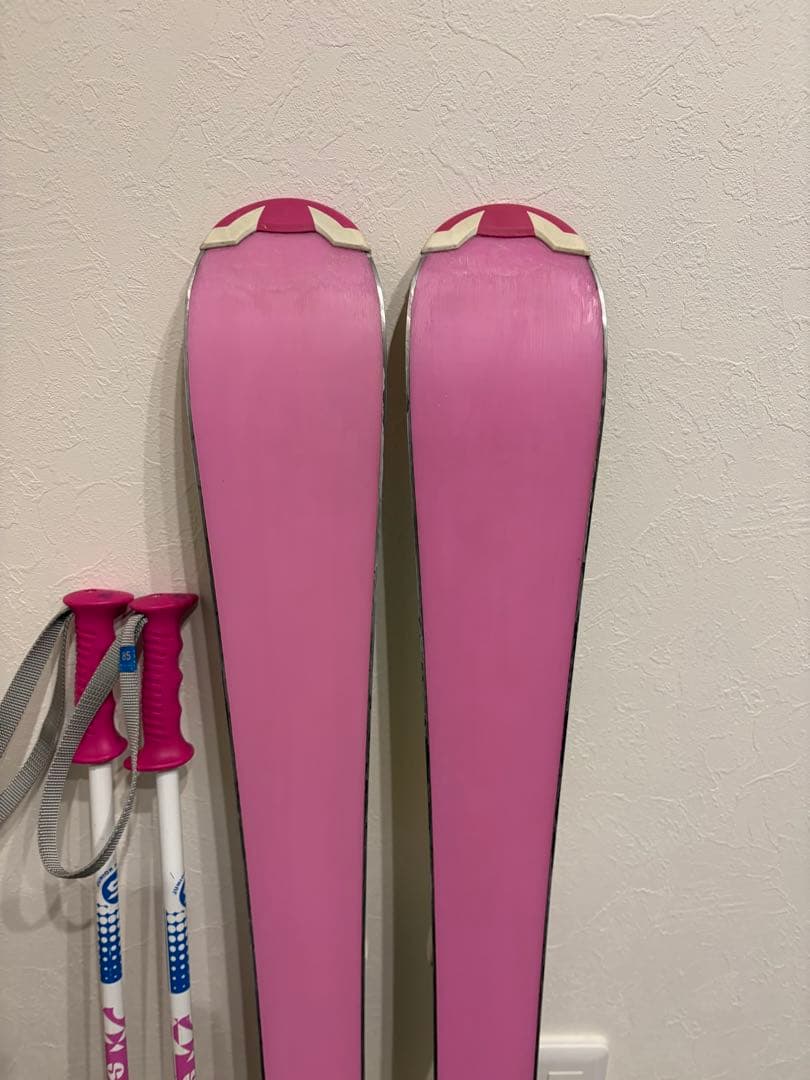 ★女の子用 4点セット メンテナンス.HOTWAX済★ salomon head