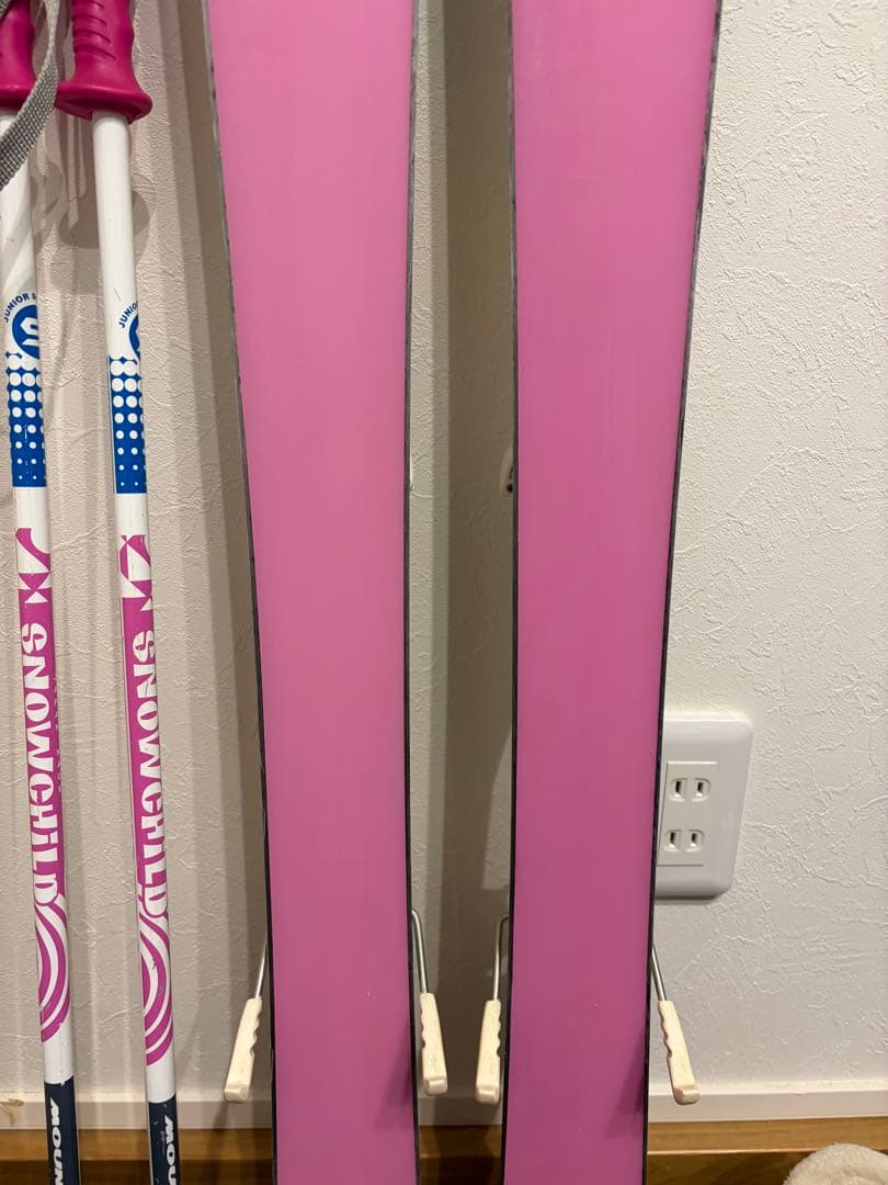 ★女の子用 4点セット メンテナンス.HOTWAX済★ salomon head