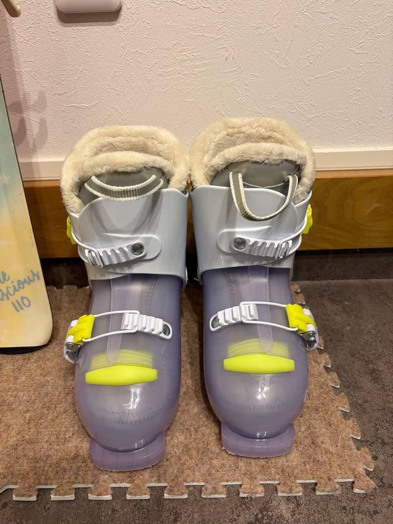 ★女の子用 4点セット メンテナンス.HOTWAX済★ salomon head