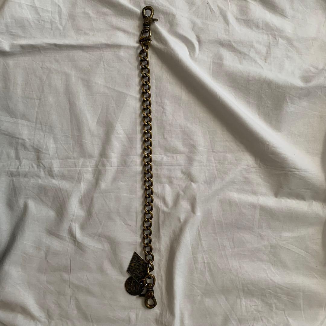 CRIMIE ウォレットチェーン　メンズ　クライミー　ゴールド　バイカールード