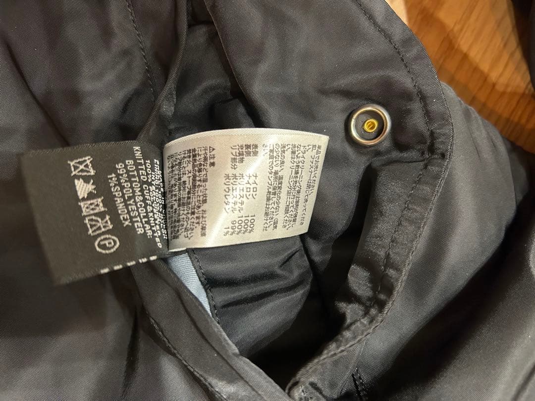 ALPHA INDUSTRIES MA-1リバーシブル/L/ナイロン/ブラック