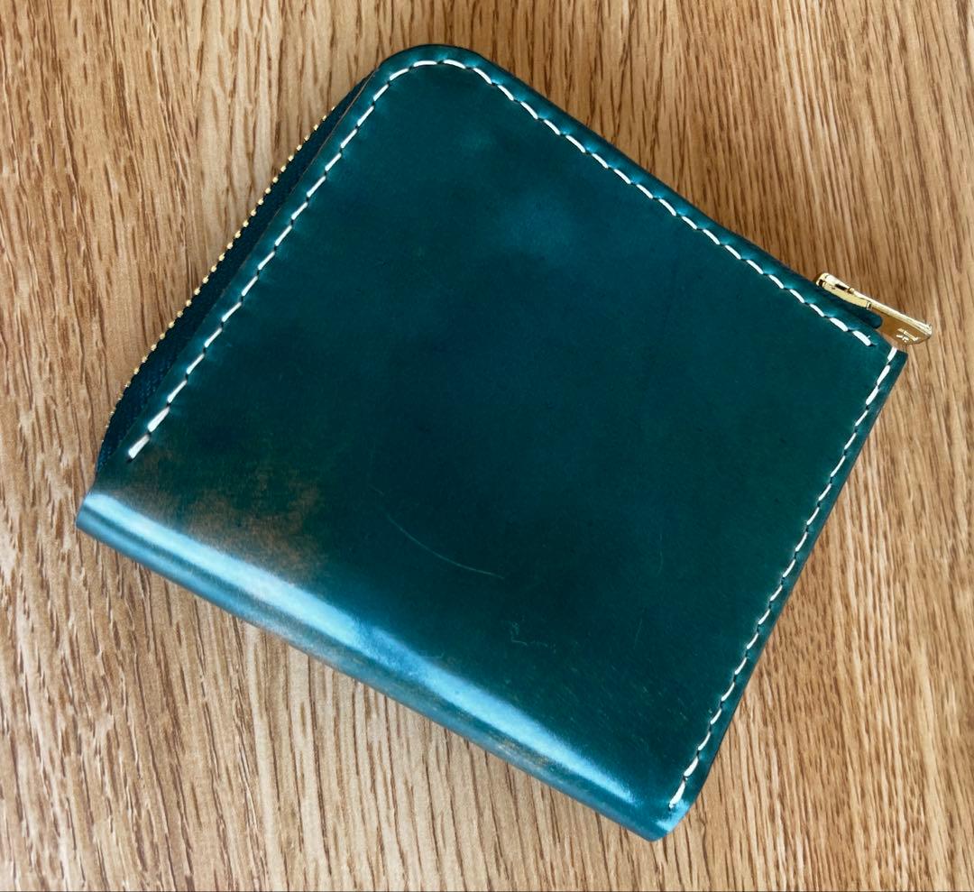 L字ファスナー財布　ロカド　シェルコードバン　新品