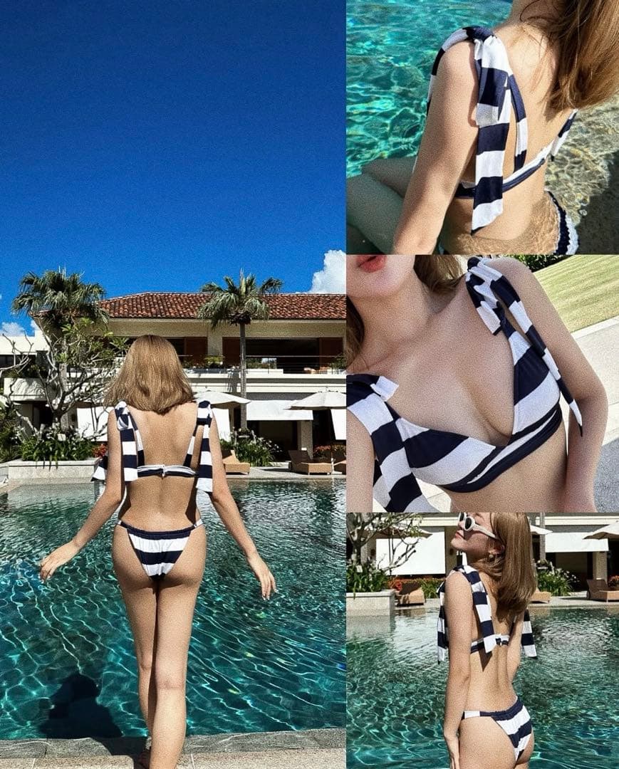 sheller シェリエ Lovely BIKINI 水着 swimwear S