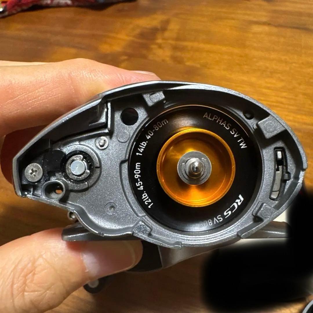 ダイワ アルファス　21 SV TW 800H 7.1 右ハンドル