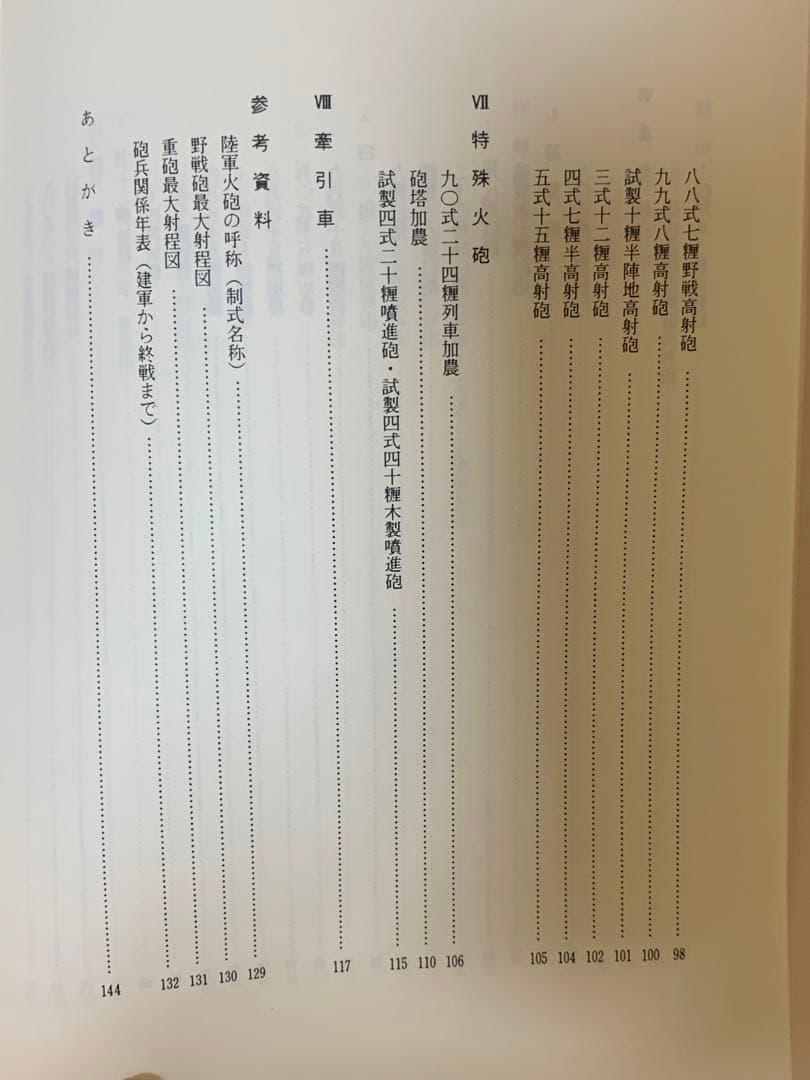 陸軍火砲の写真集