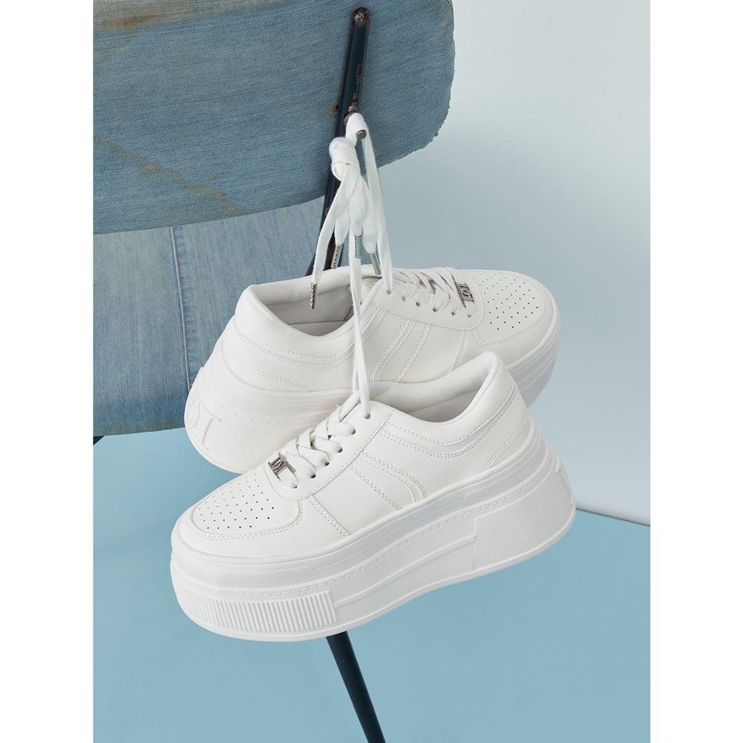 Darich（ダーリッチ） DDロゴソールスニーカー （ホワイト）