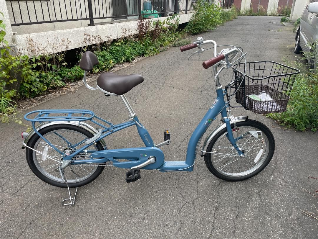 シティサイクル サギサカ こげーる ノラッセ 20型 3段変速　マットブルー)