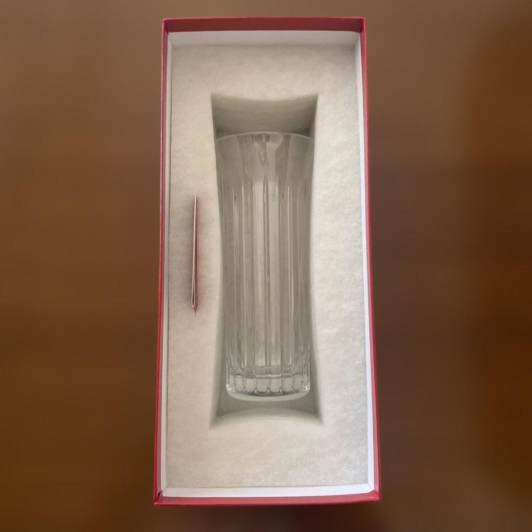 【新品未使用】Baccarat 花瓶　フローラベース　クリスタル