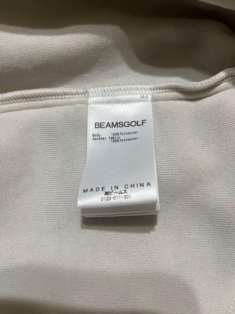 BEAMS GOLF フリースジャケット L ホワイト