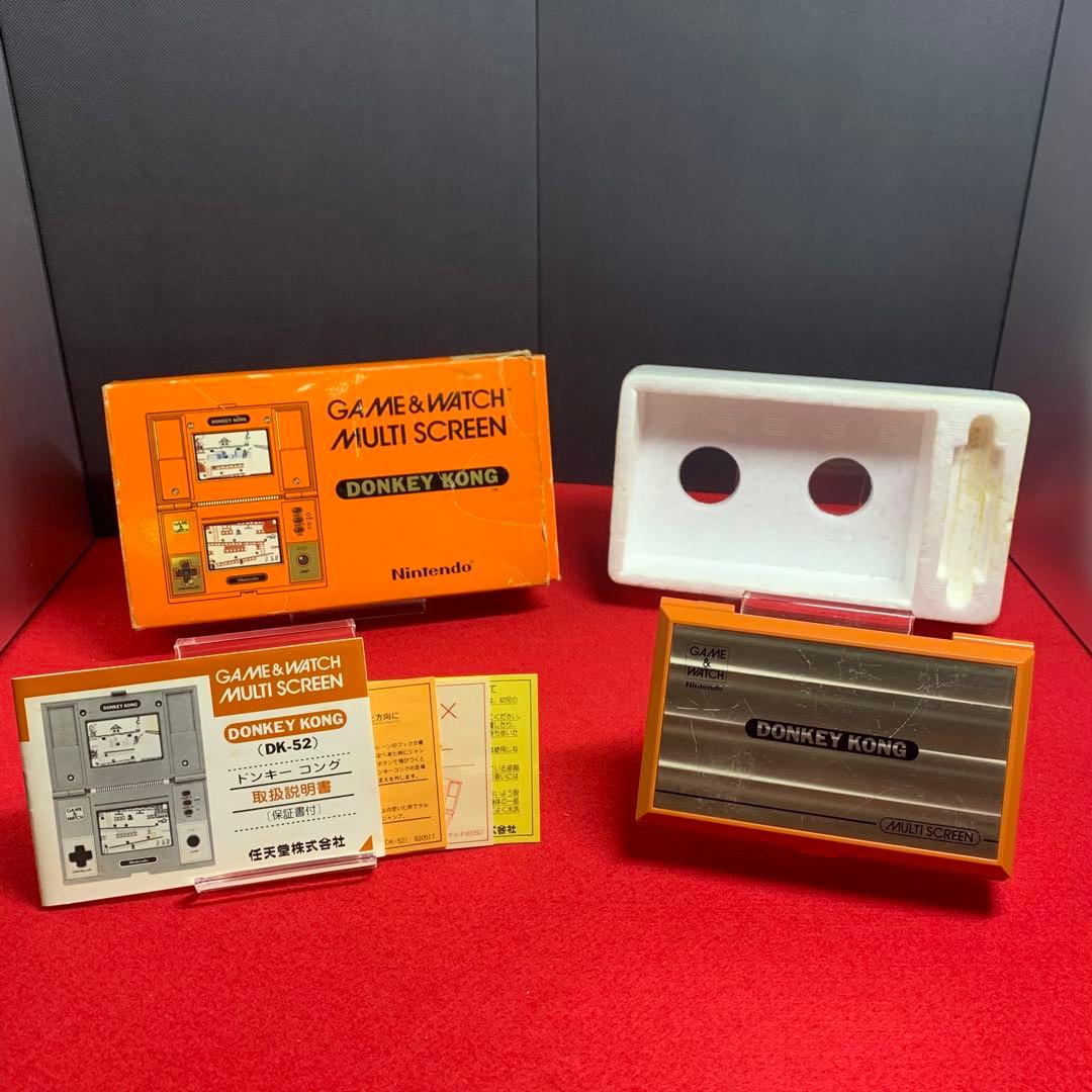 【動作確認済】ドンキーコング ゲームウォッチ DK-52