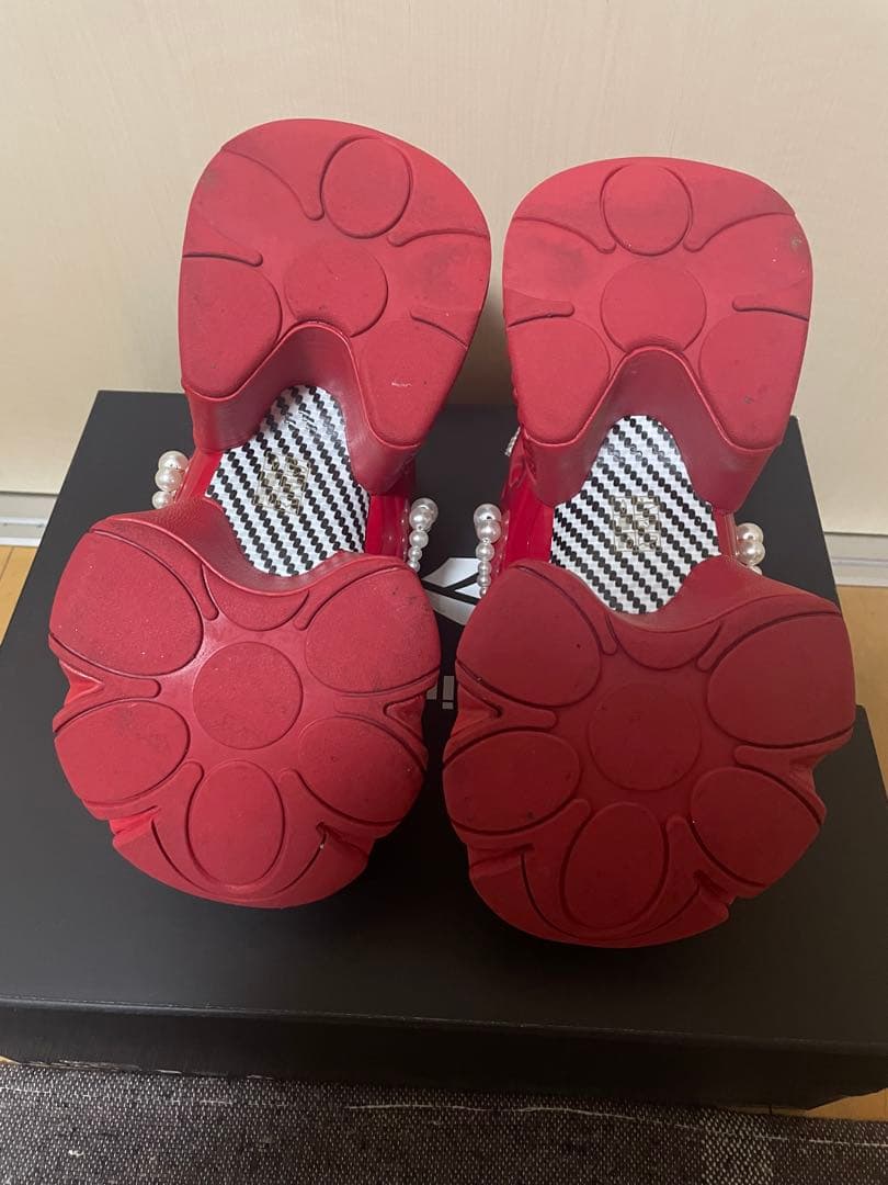 Noir Kei Ninomiya Reebok pump fury パール　赤