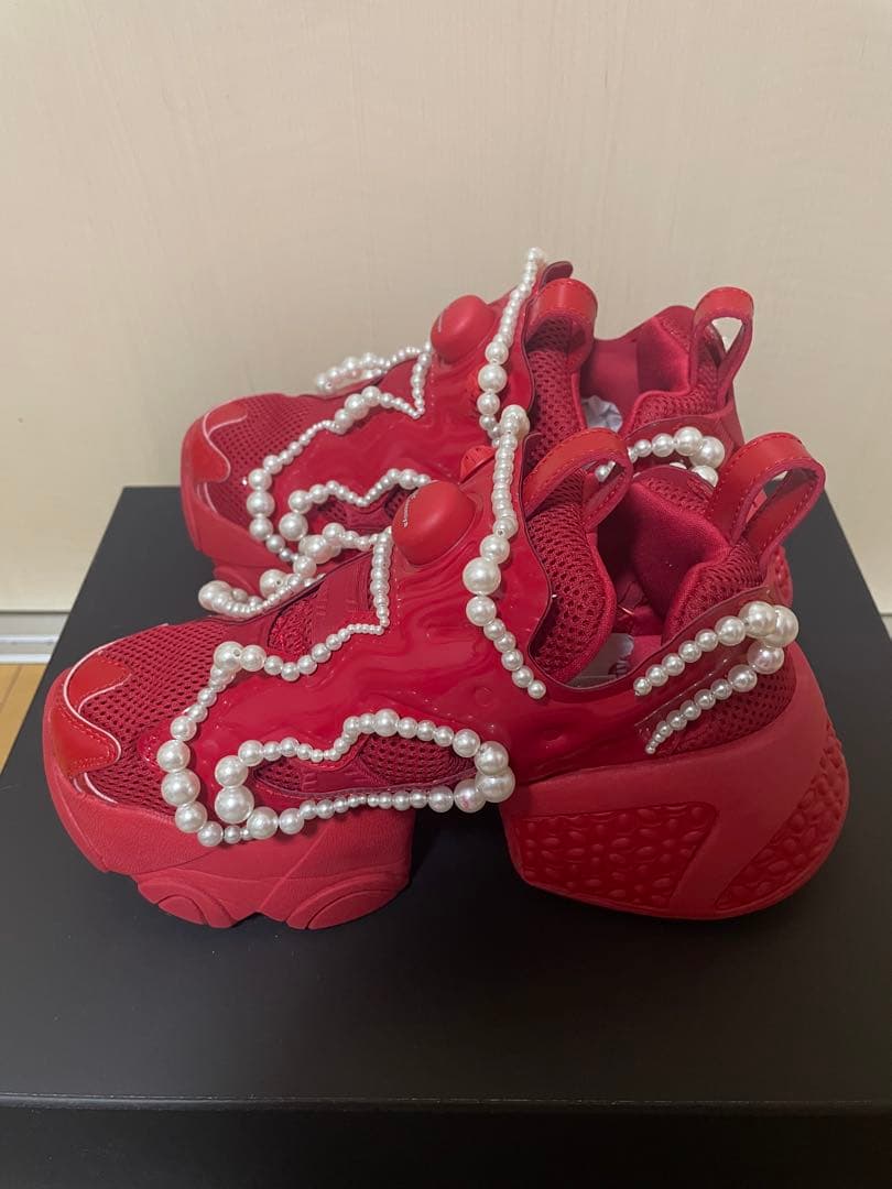 Noir Kei Ninomiya Reebok pump fury パール　赤