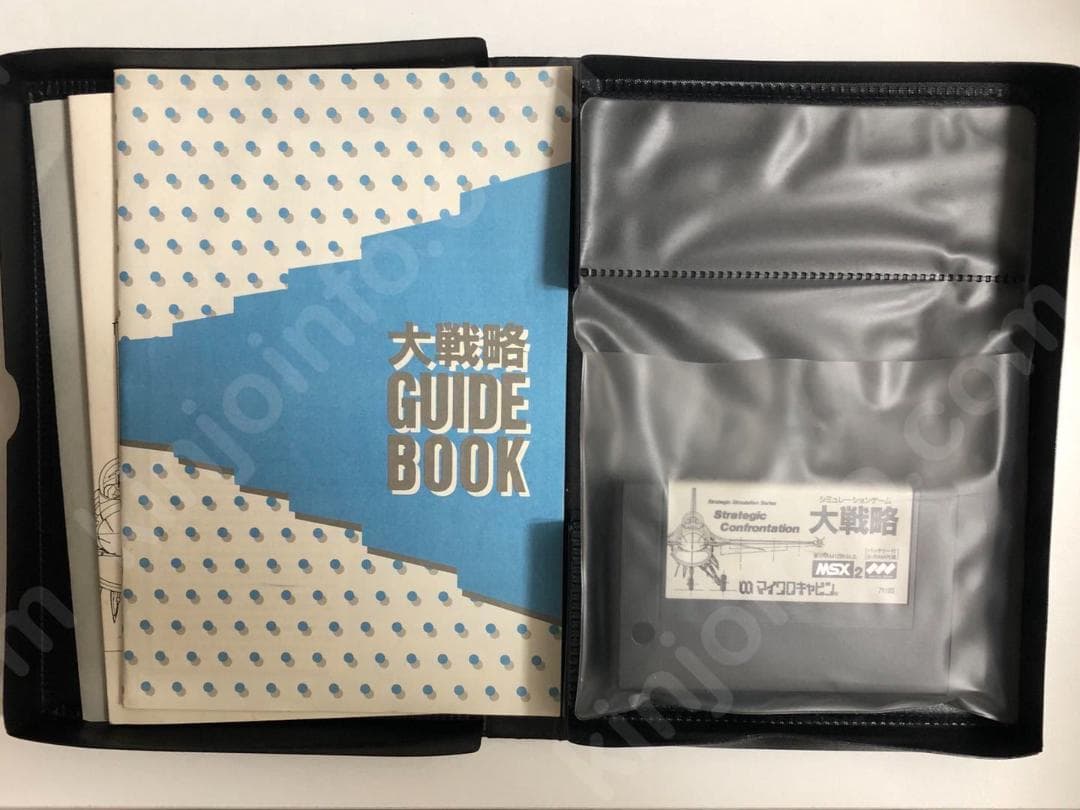 大戦略【中古美品・完品・MSX日本版】