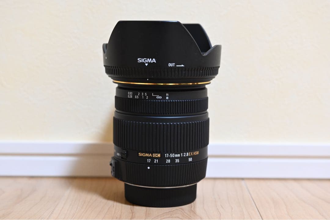 レンズ(ズーム) SIGMA 17-50mm F2.8 EX DC OS HSM NikonF